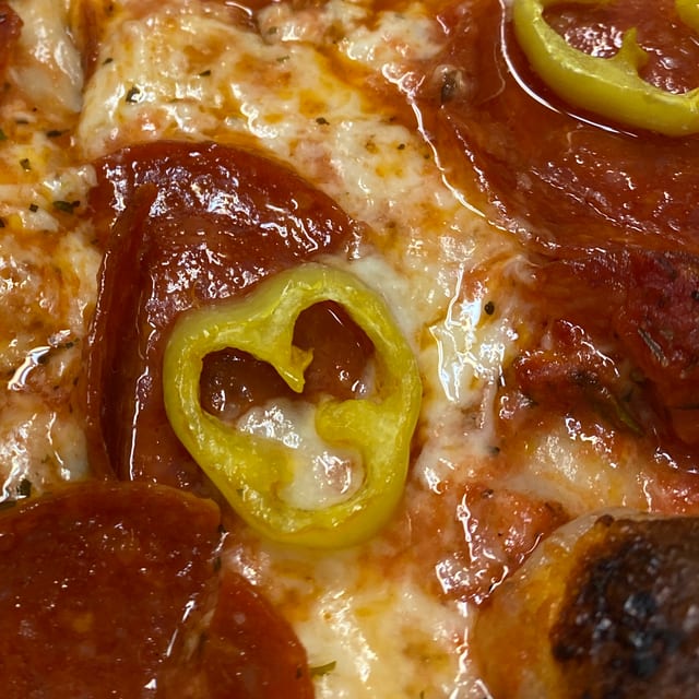 Pepperoni & Banana Peppers (Pinwheel).