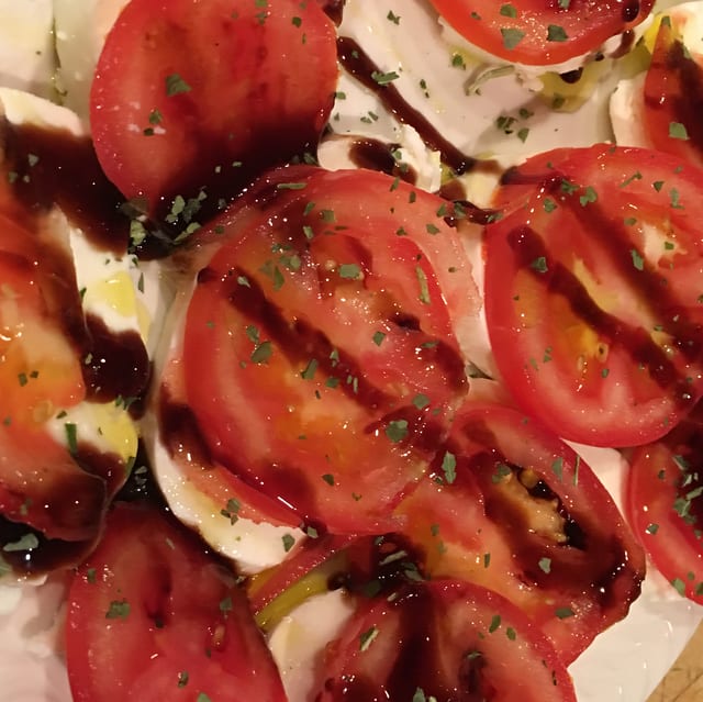 Melanzane Alla Caprese Stack.
